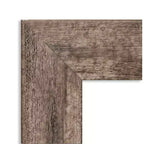 Specchio da porta a figura intera 20"x54" in legno marrone con gufo