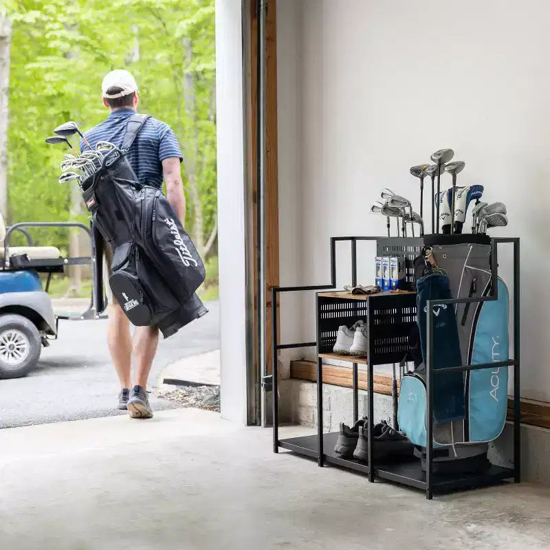 Turkoois driehoek Pinehurst golfclub organizer | dubbel