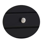 Weinregal Sideboard Buffet Konsolentisch – Aufbewahrungsschrank, Schwarz