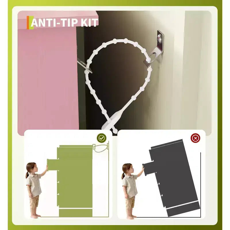 Commode haute à 5 tiroirs – coffre moderne blanc, tiroirs silencieux, rangement de chambre résistant à l'eau