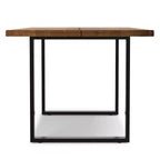 Tavolo da Pranzo Rettangolare 72"x36" Moderno Industriale – Struttura Robusta, Sala da Pranzo