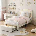 Luxuriöses Samt-Plattformbettgestell mit verstellbarem Bären-Kopfteil, geräuschfreies gepolstertes Bett, kein Boxspring erforderlich, modernes Schlafzimmer-Highlight  