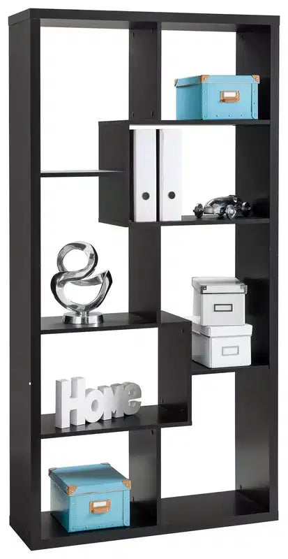 Scandinavian Tall Bookcase – Minimalist Design, Leva Style